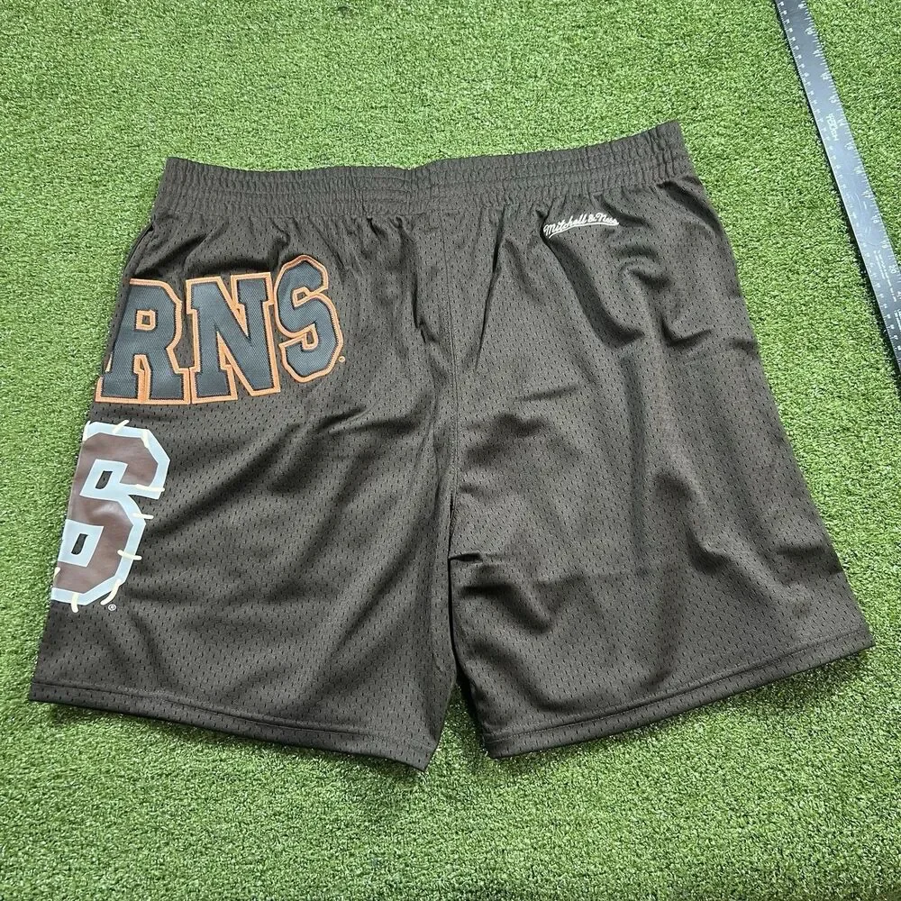 Travis Scott Texas Longhorns Mitchell & Ness Shorts Size 2XL